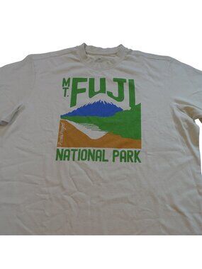 Parks Project Mt. Fuji National Park Graphic T-Shirt Men Size XXL Outdoor Summer